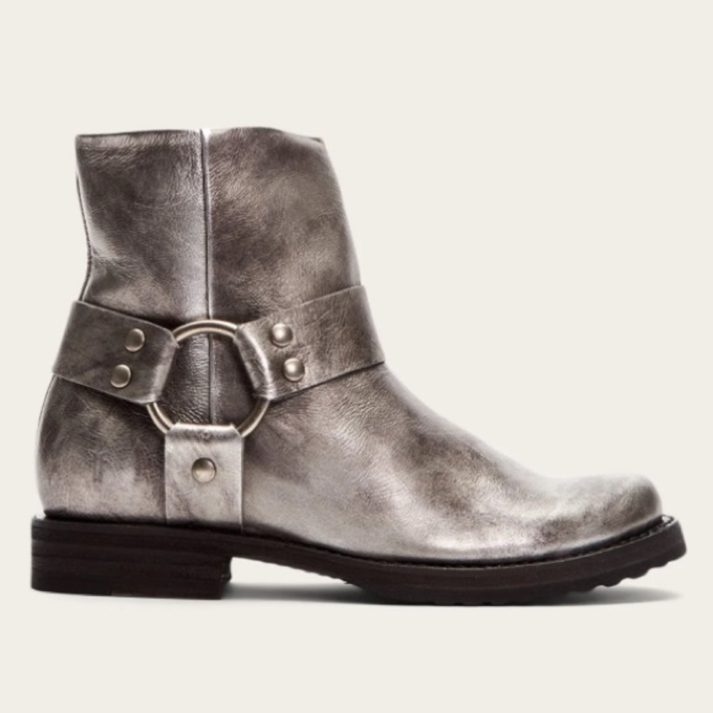 🆕 FRYE Veronica Harness Short leather bootie Size 8